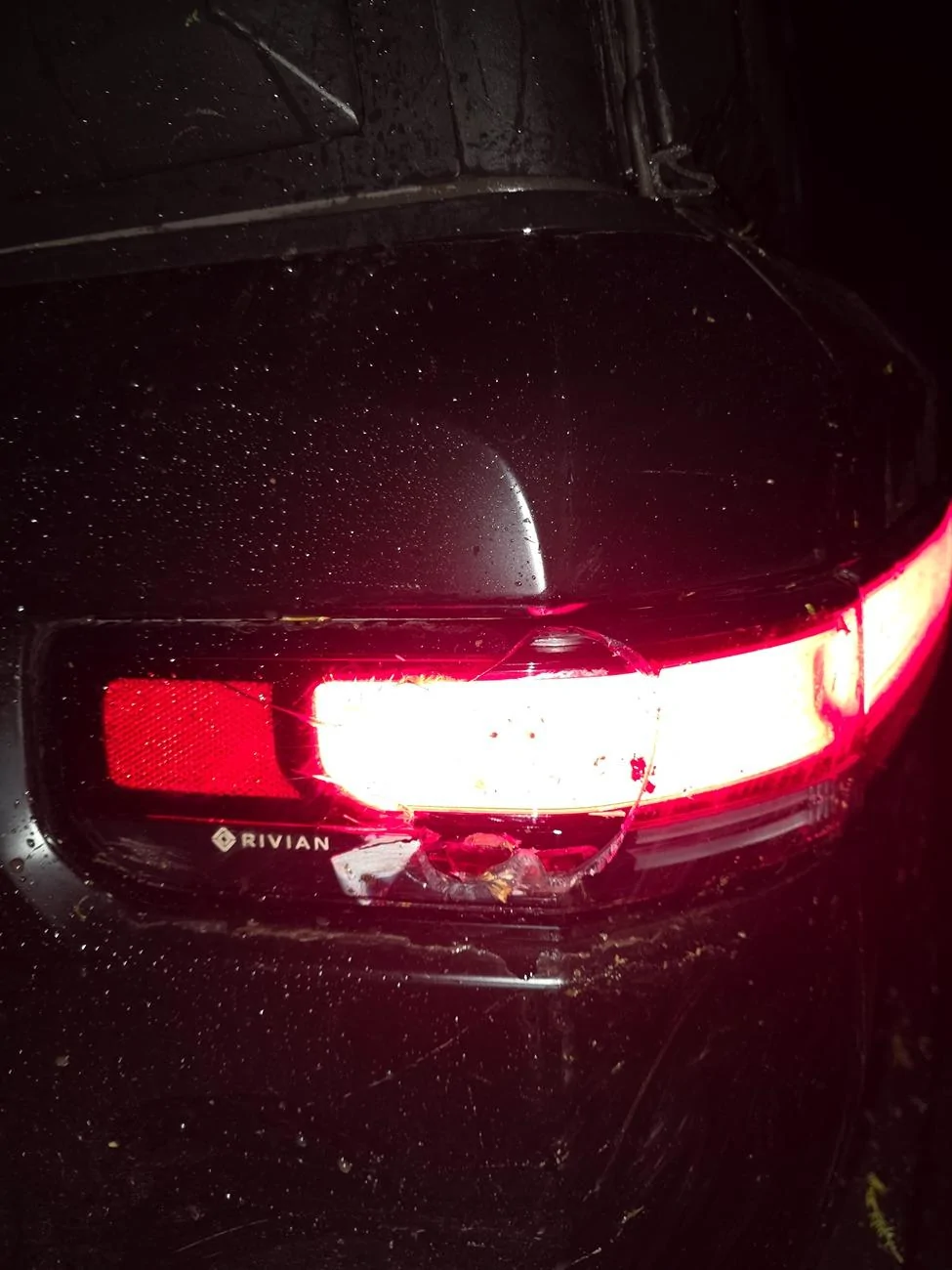 Rivian R1T R1S Amazing solo camping trip turned into self recovery, body damage, and a week long ordeal to get it all fixed 20250315_220858