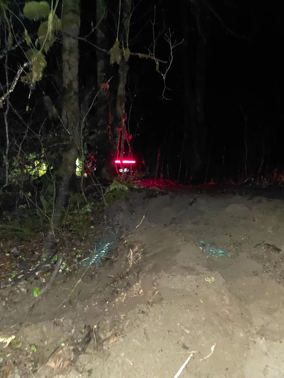 Rivian R1T R1S Amazing solo camping trip turned into self recovery, body damage, and a week long ordeal to get it all fixed 20250315_215845