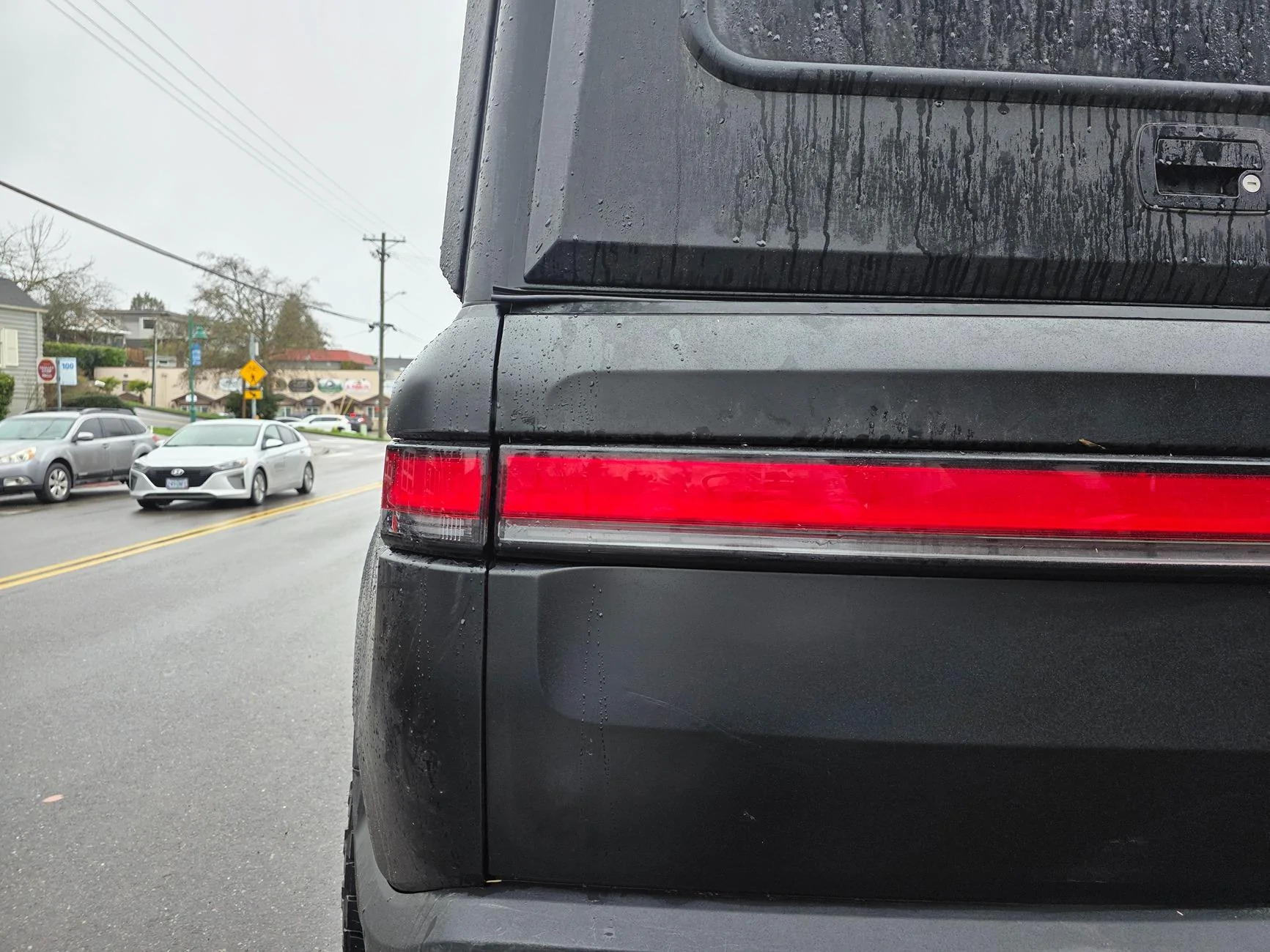 Rivian R1T R1S Amazing solo camping trip turned into self recovery, body damage, and a week long ordeal to get it all fixed 20250324_120504