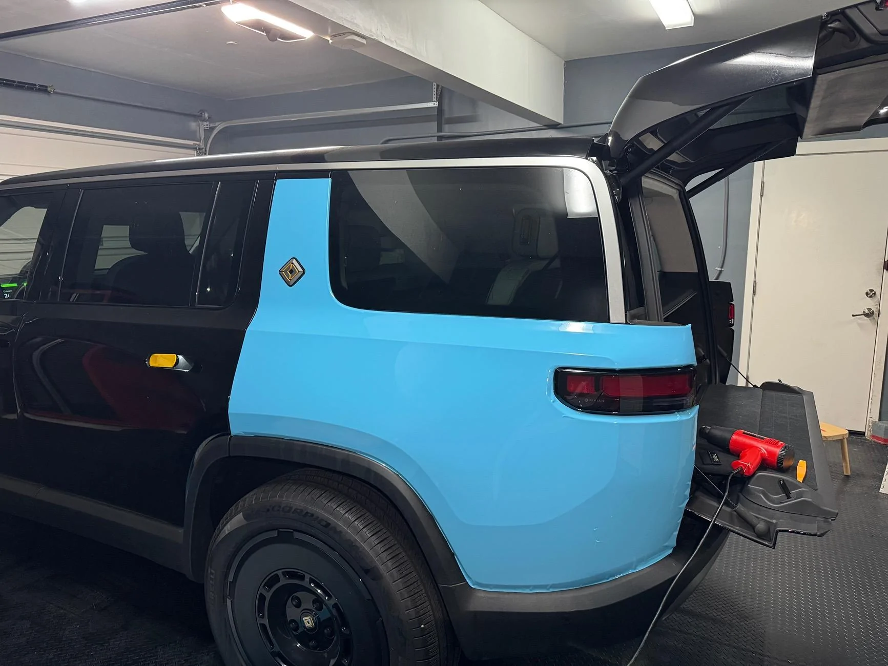 Rivian R1T R1S Gen2 Full Front & Full Wrap (DIY pre-cut PPF) now available from TWRAPS IMG_2927