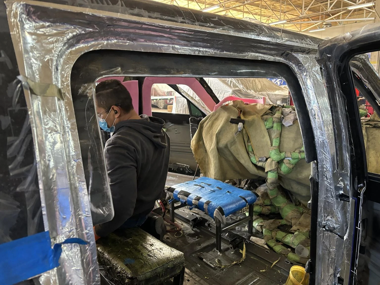 Rivian R1T R1S Did someone say Armor? Real Ballistic Armored (Bulletproof) R1S Tri Motor in production process... image_0 10