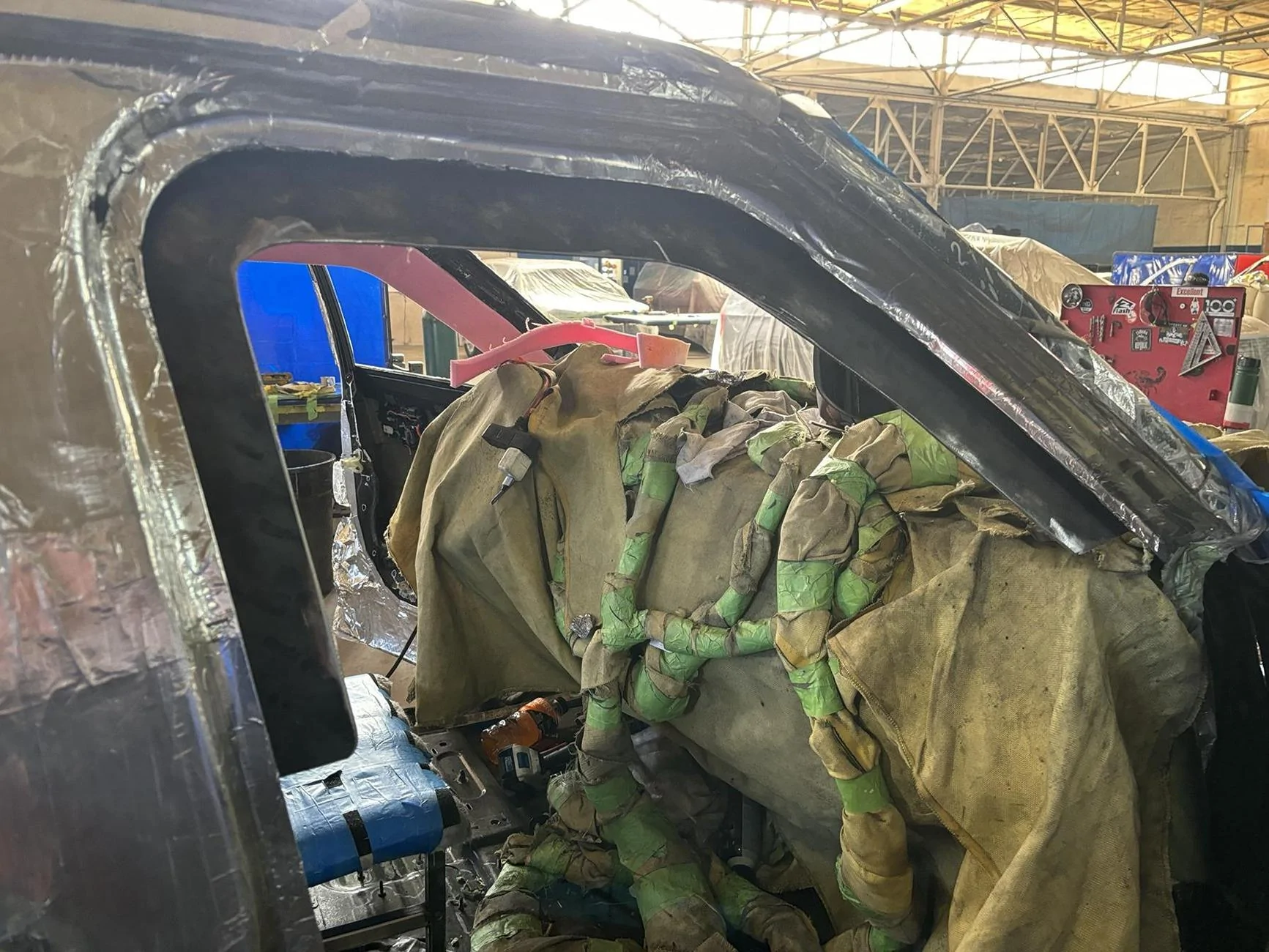 Rivian R1T R1S Did someone say Armor? Real Ballistic Armored (Bulletproof) R1S Tri Motor in production process... image_0 9