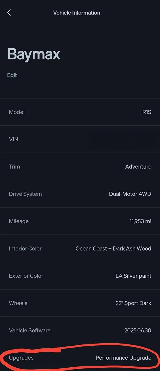 Rivian R1T R1S How Does the Dual Performane Upgrade Work? (Here's the Process & My Review) Screenshot_20250327_173623_Rivian