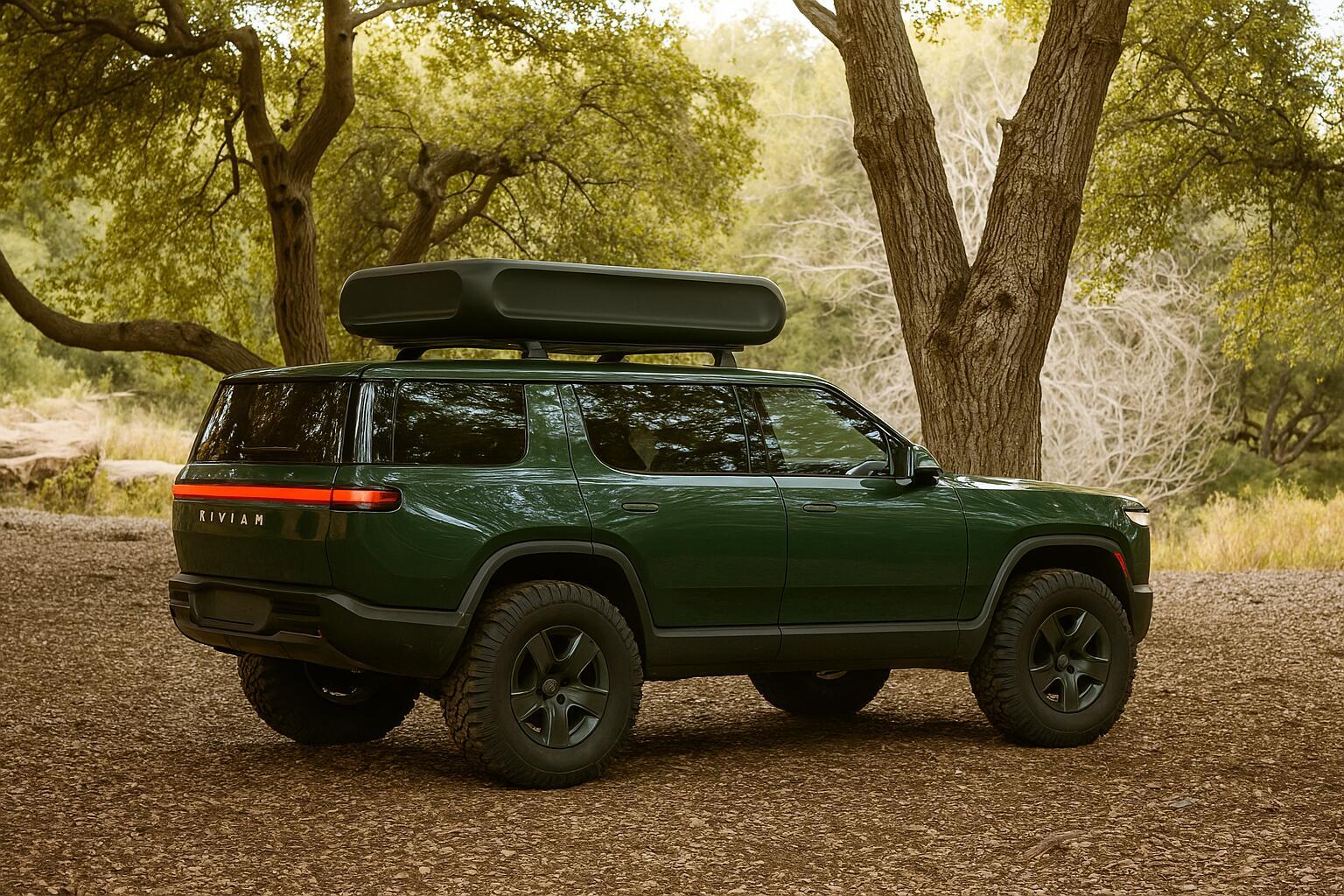 Rivian R1T R1S R2S GPT Renders Forest Green ATs