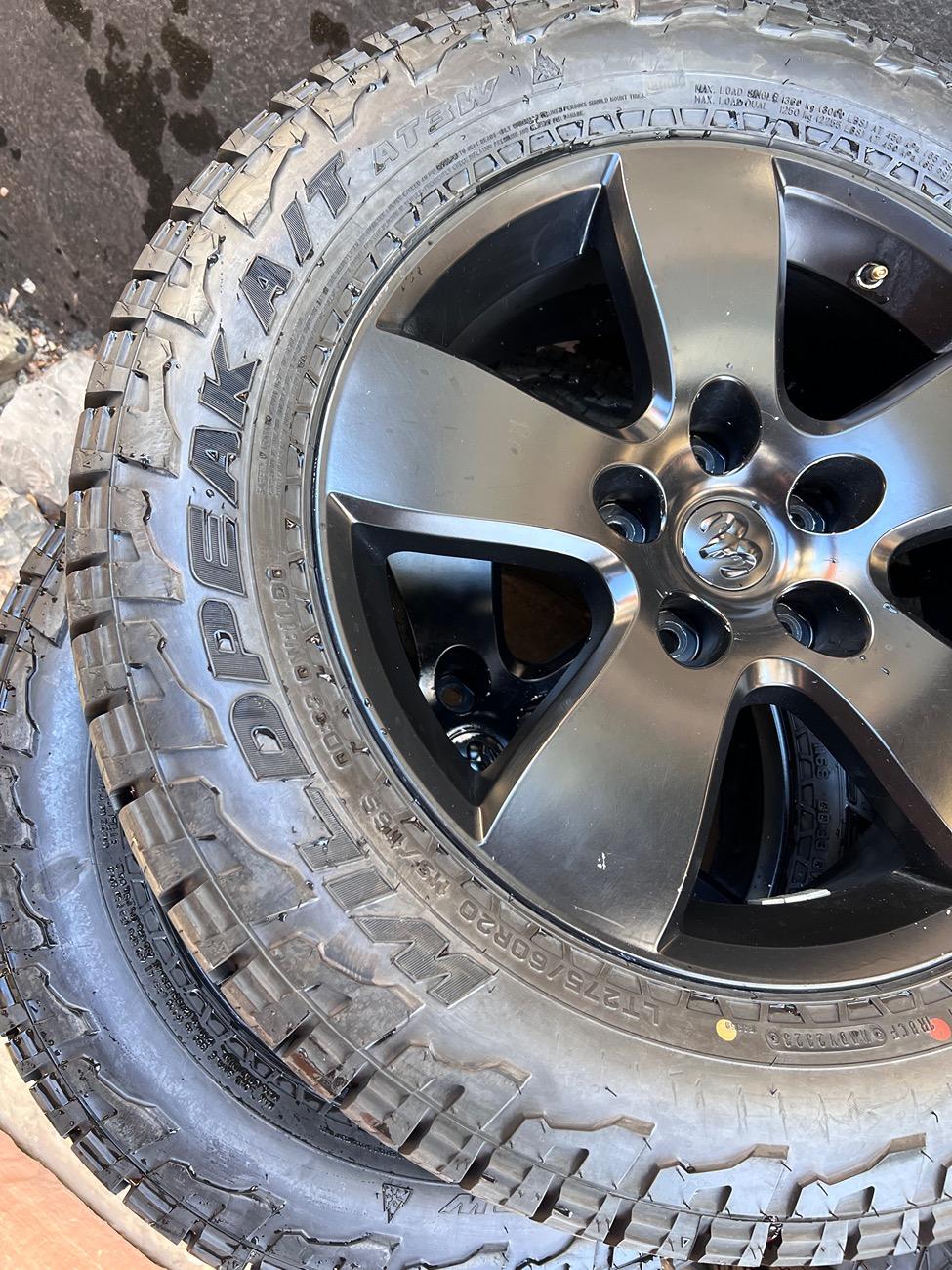 Rivian R1T R1S Wheels and tires for off road adventure IMG_3226