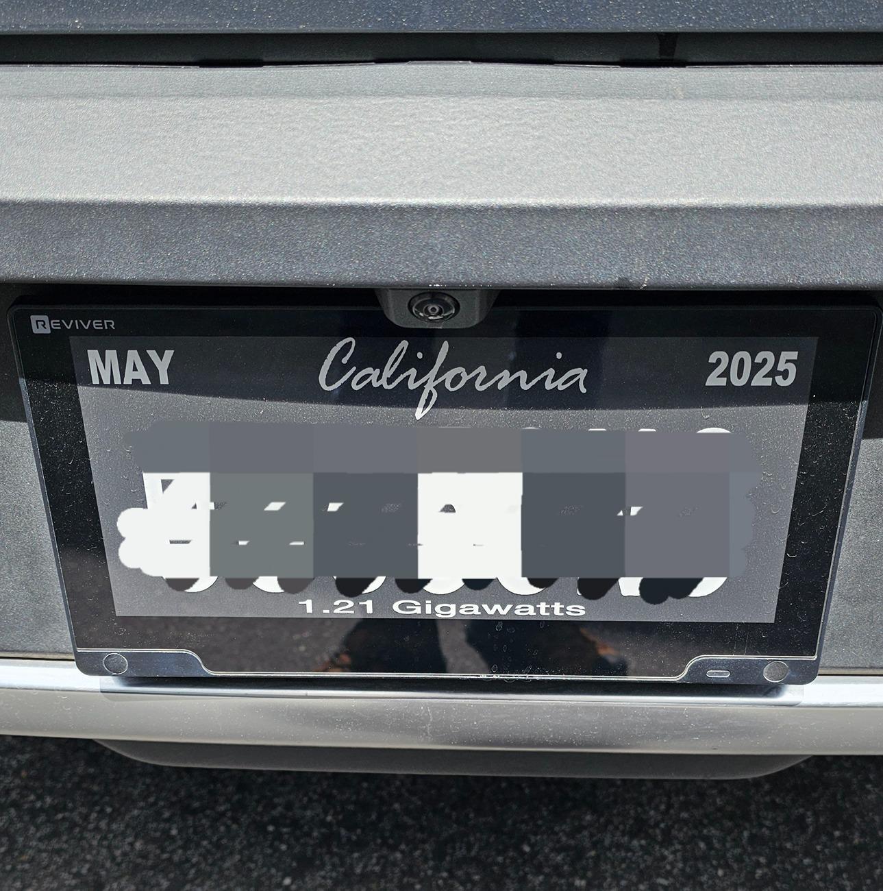 Rivian R1T R1S Rear License Plate Holder? R1T plate