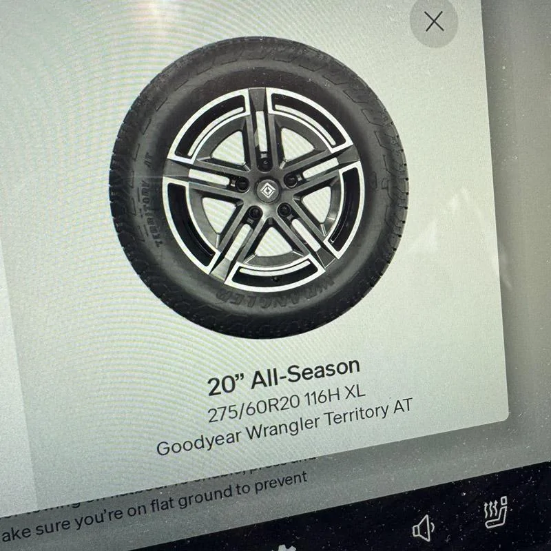 Rivian R1T R1S 275/65/20 Michelin defender Platinum vs M/S 2 IMG_1463