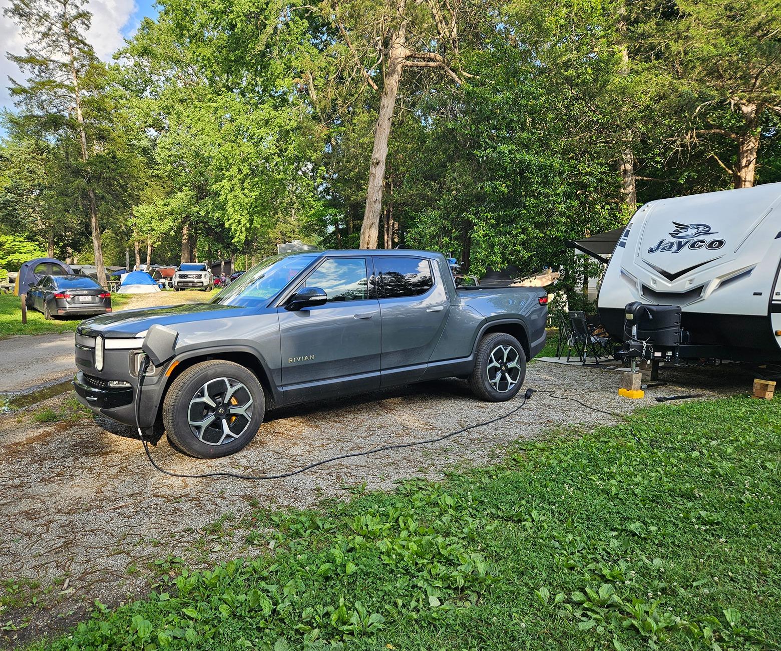 Rivian R1T R1S Current Travel Trailers / RVs you're towing - Reviews and Recommendations! 20240525_183827