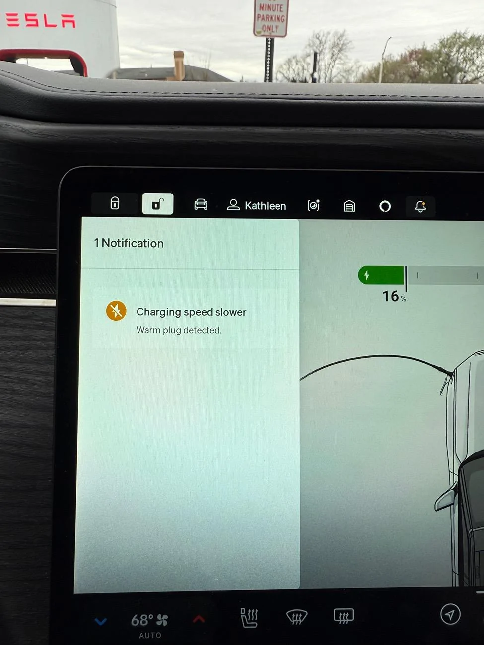 Rivian R1T R1S "Charging speed slower - Warm Plug Detected" Message IMG_1550