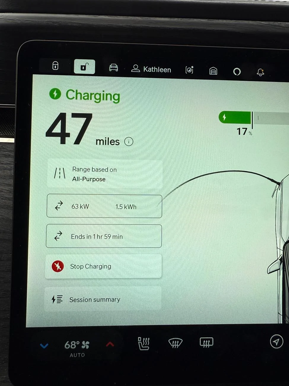 Rivian R1T R1S "Charging speed slower - Warm Plug Detected" Message IMG_1551