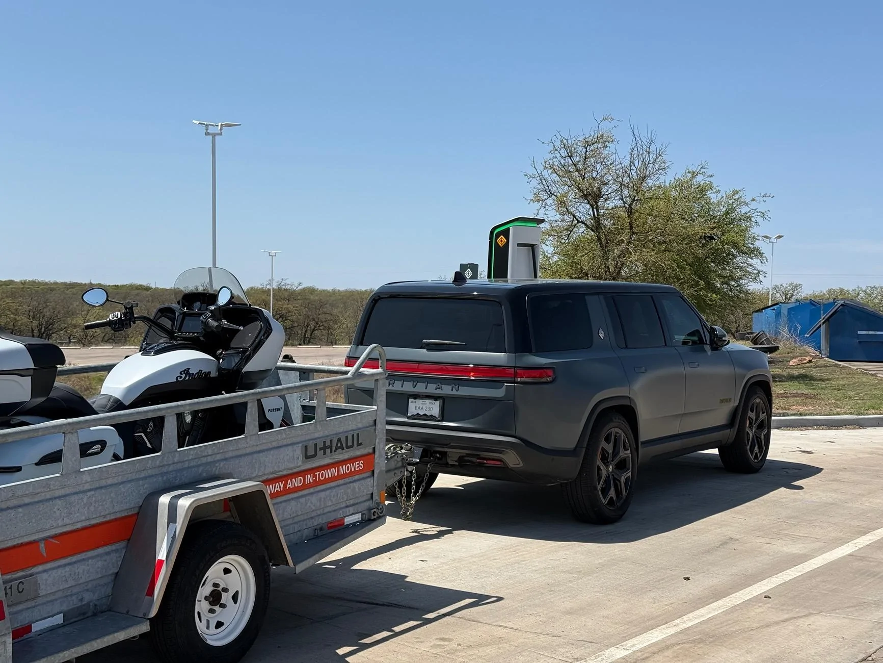 Rivian R1T R1S Moab trip charging experience IMG_7278