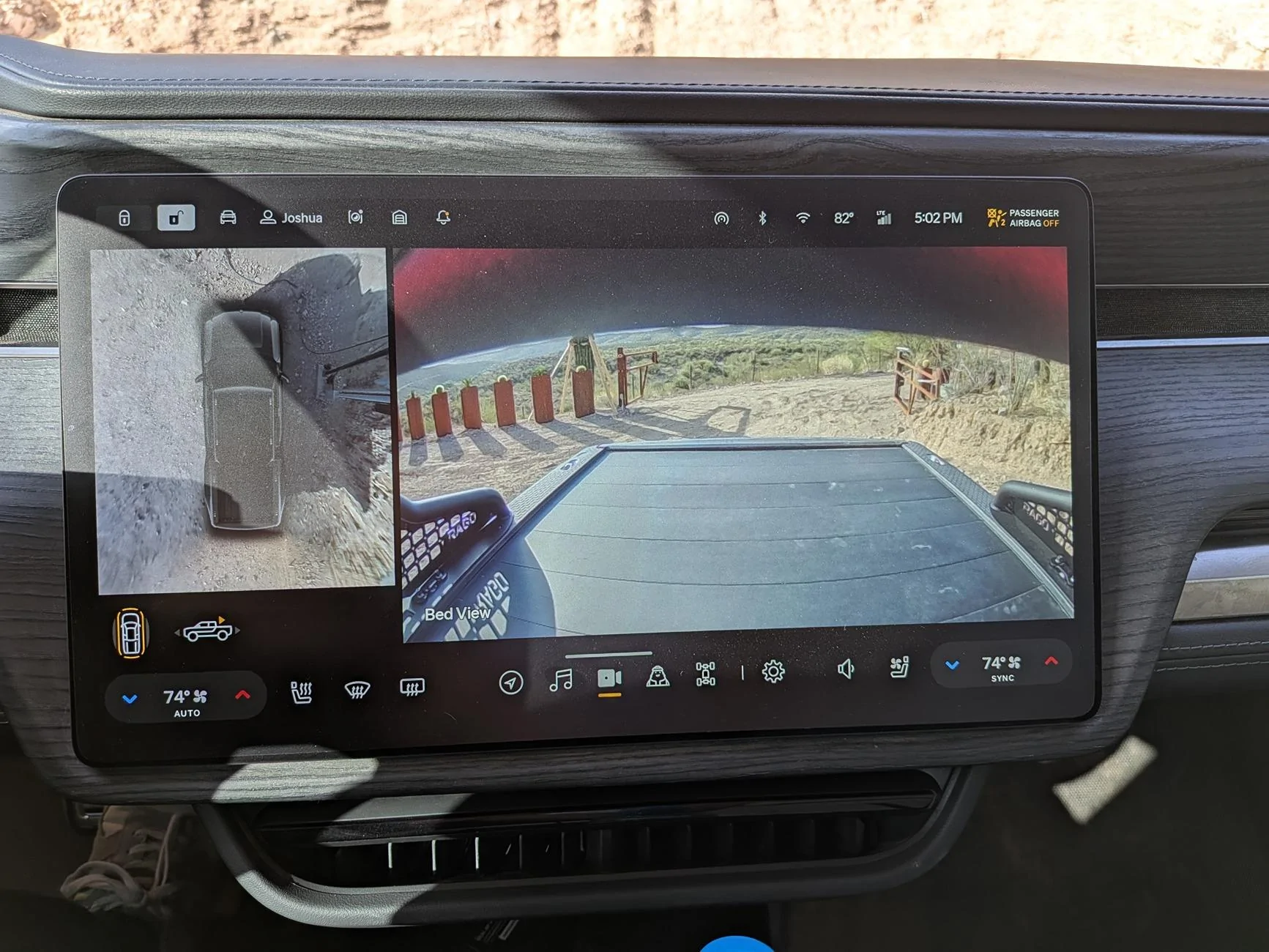 Rivian R1T R1S Rago EV Chase Rack installed on R1T PXL_20250330_000225632