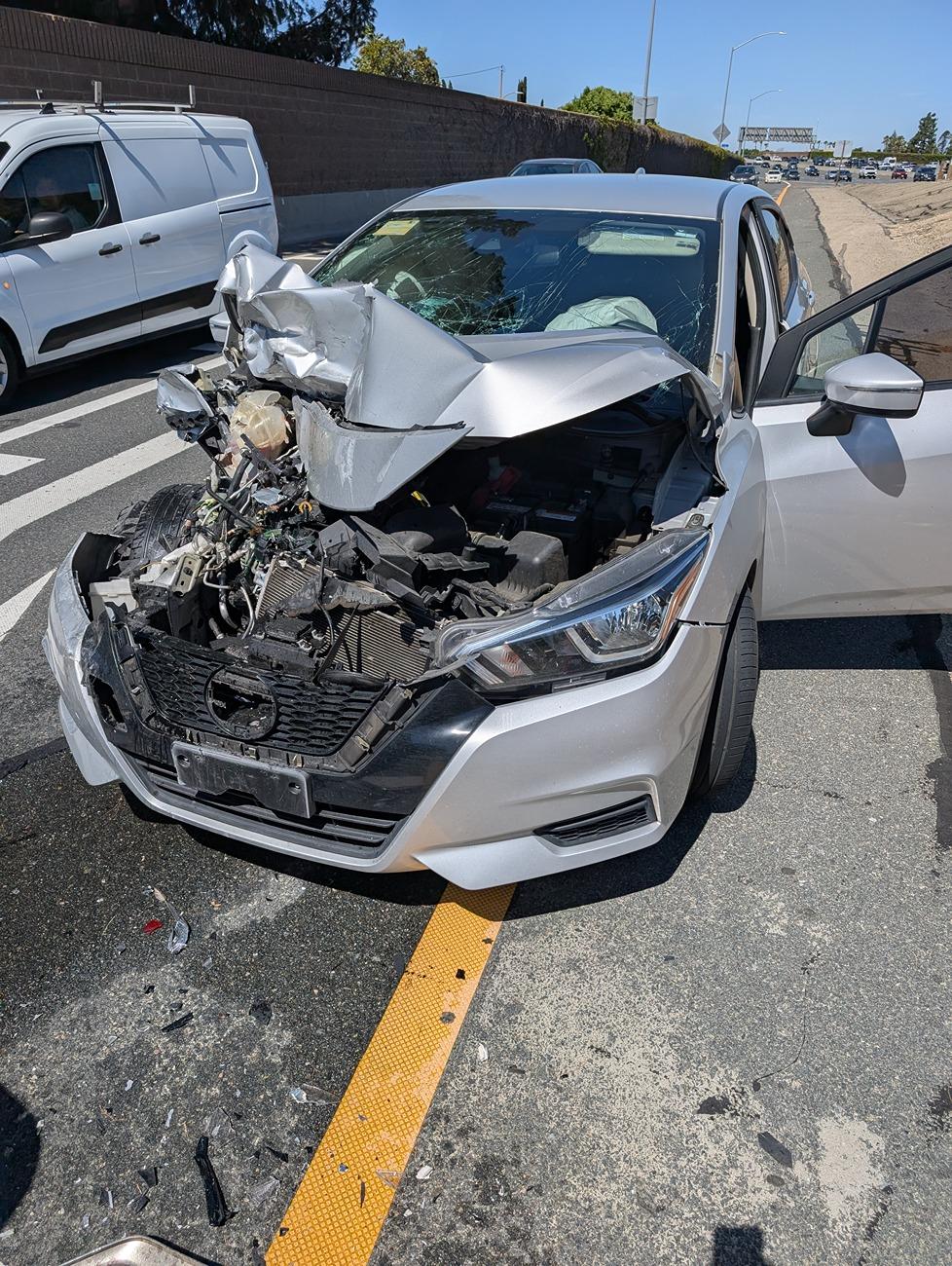 Rivian R1T R1S Rear Ended - Thankful for R1T Safety PXL_20250405_183201099