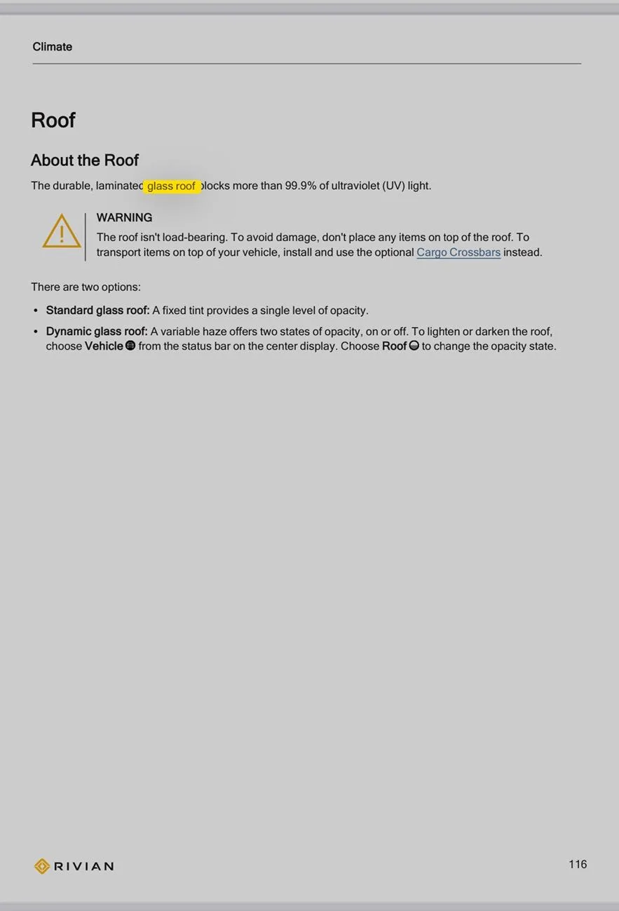 Rivian R1T R1S Tinting roof glass IMG_1022