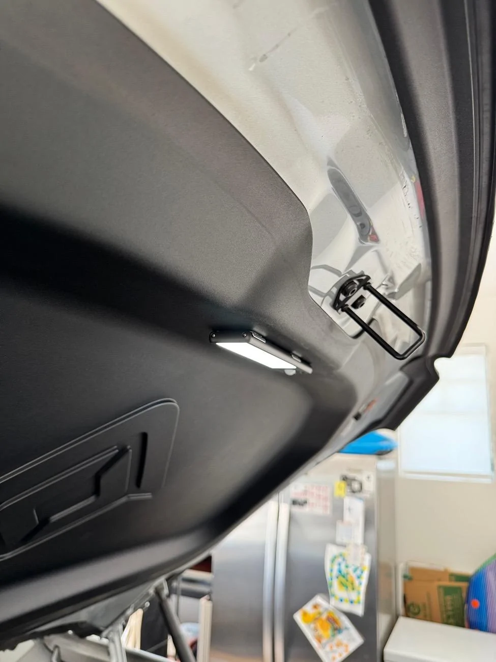 Rivian R1T R1S Simple Frunk / Front Trunk Lighting Solution IMG_1615