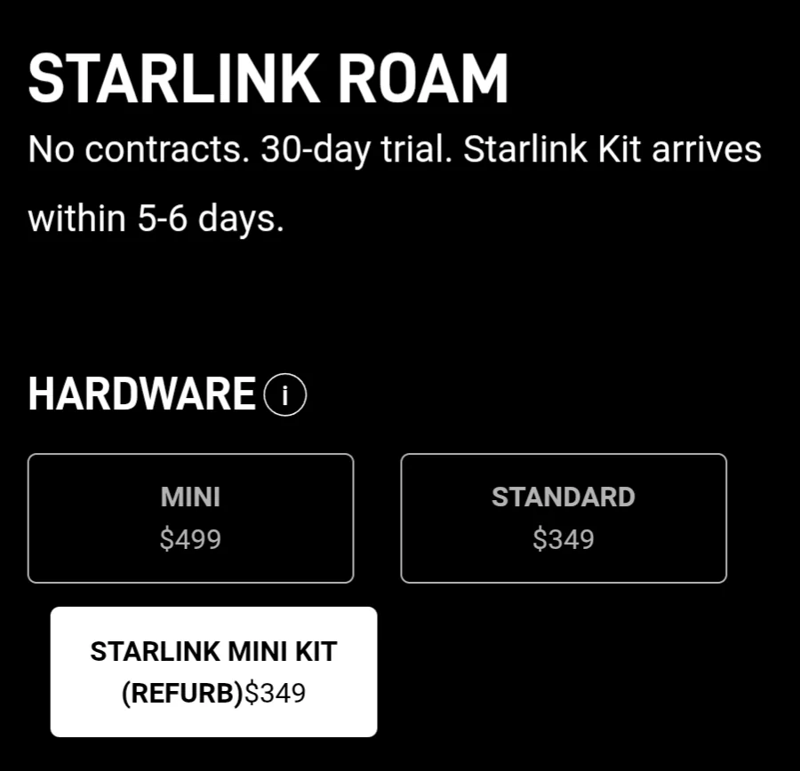 Rivian R1T R1S Starlink for Overlanding Connectivity 1000005373