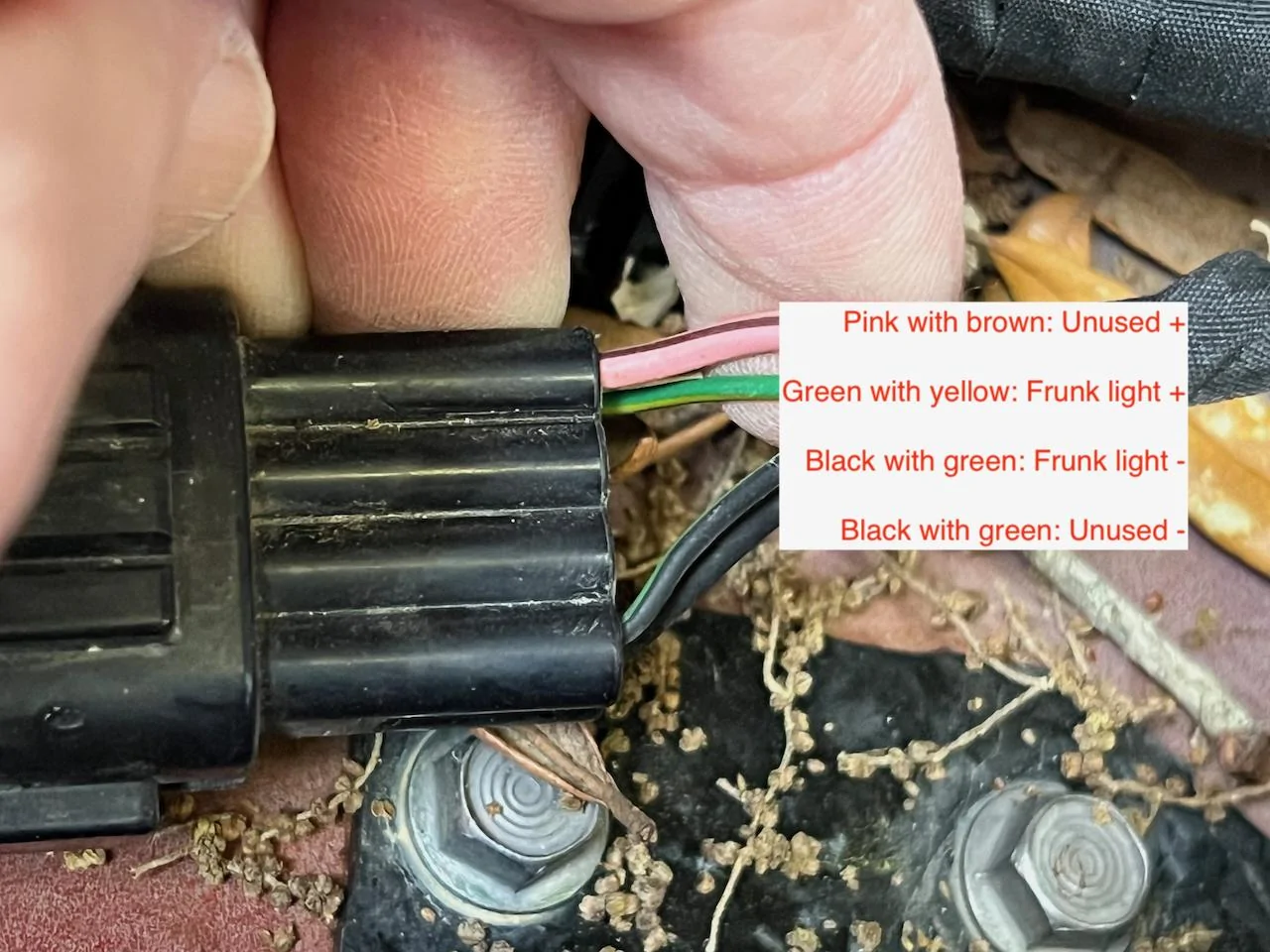 Rivian R1T R1S Tapping into 12v wiring by the frunk - formerly for 12v power outlet in frunk (DIY How-To Instructions) Rivian 12 Volt Power - 2.0