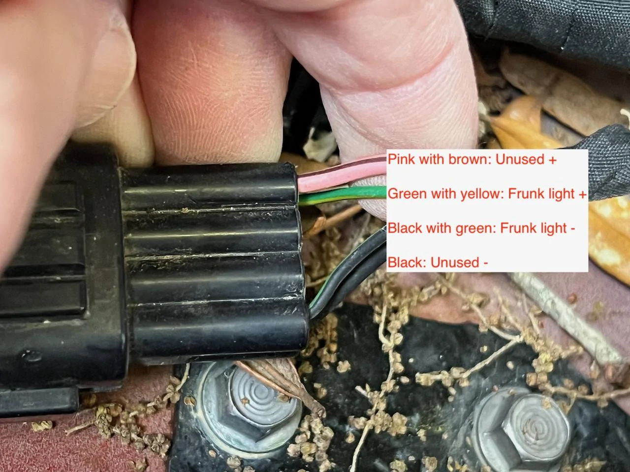 Rivian R1T R1S Tapping into 12v wiring by the frunk - formerly for 12v power outlet in frunk (DIY How-To Instructions) Rivian 12 Volt Power - 2.0