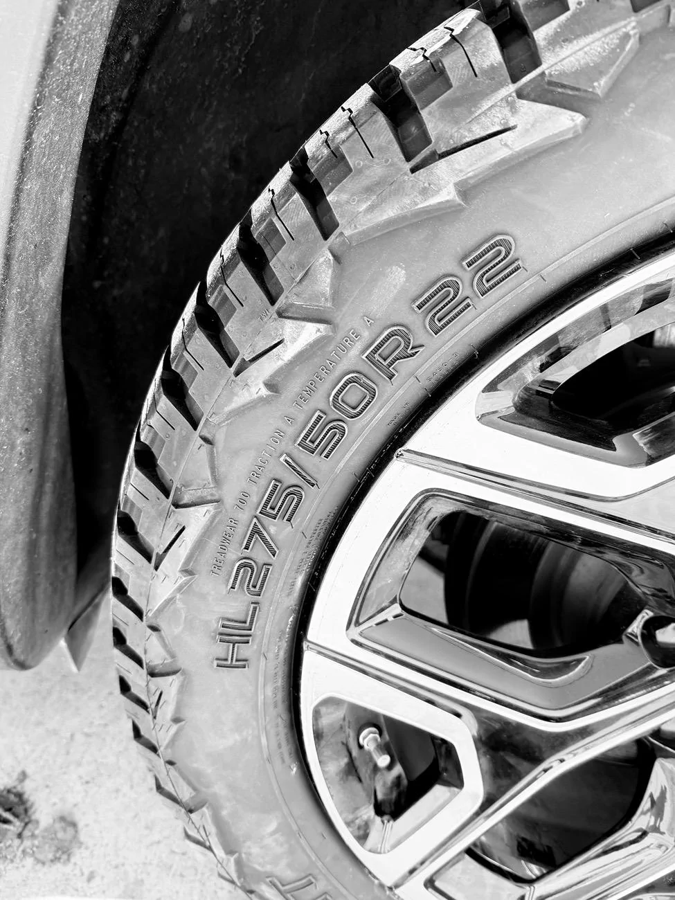 Rivian R1T R1S New shoes! Nokian Outpost Tires on Rivian 22" wheels IMG_1947