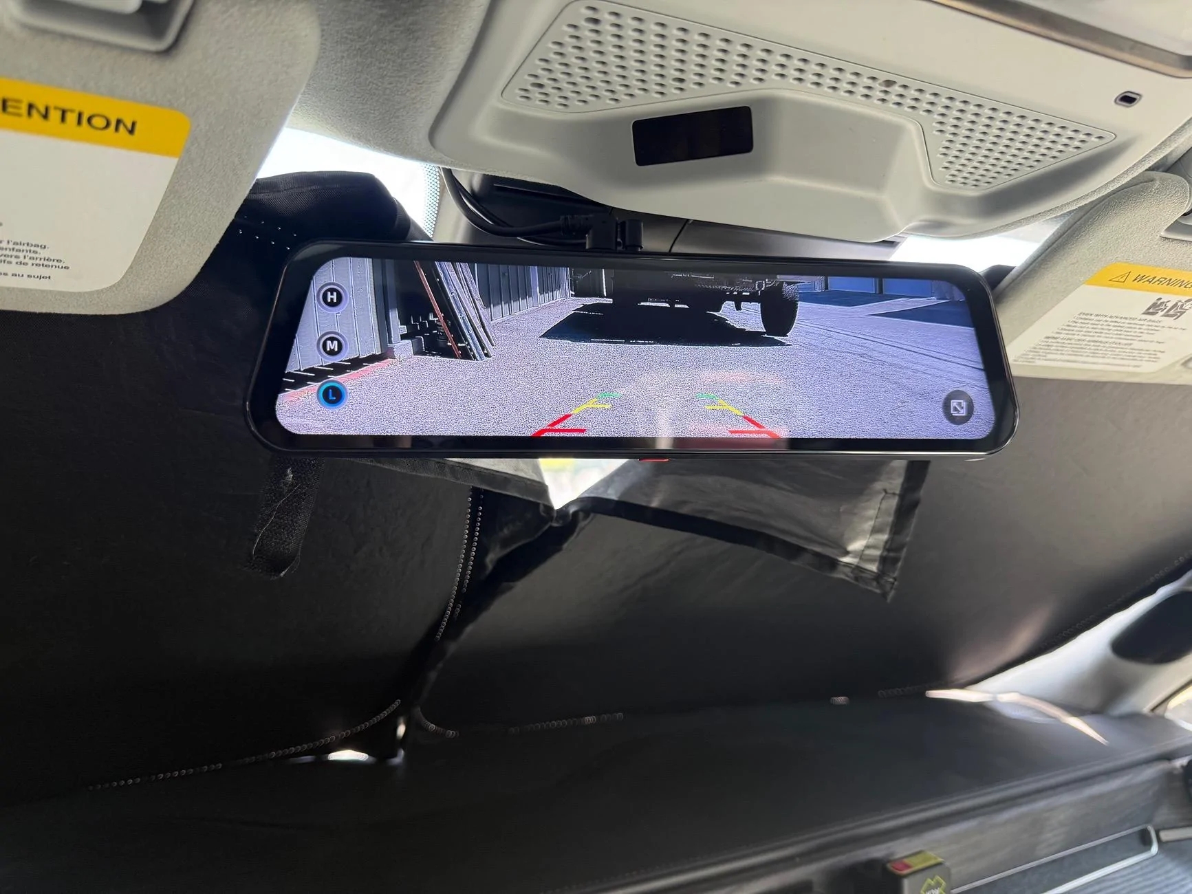 Rivian R1T R1S Aftermarket Backup Camera install question IMG_2208
