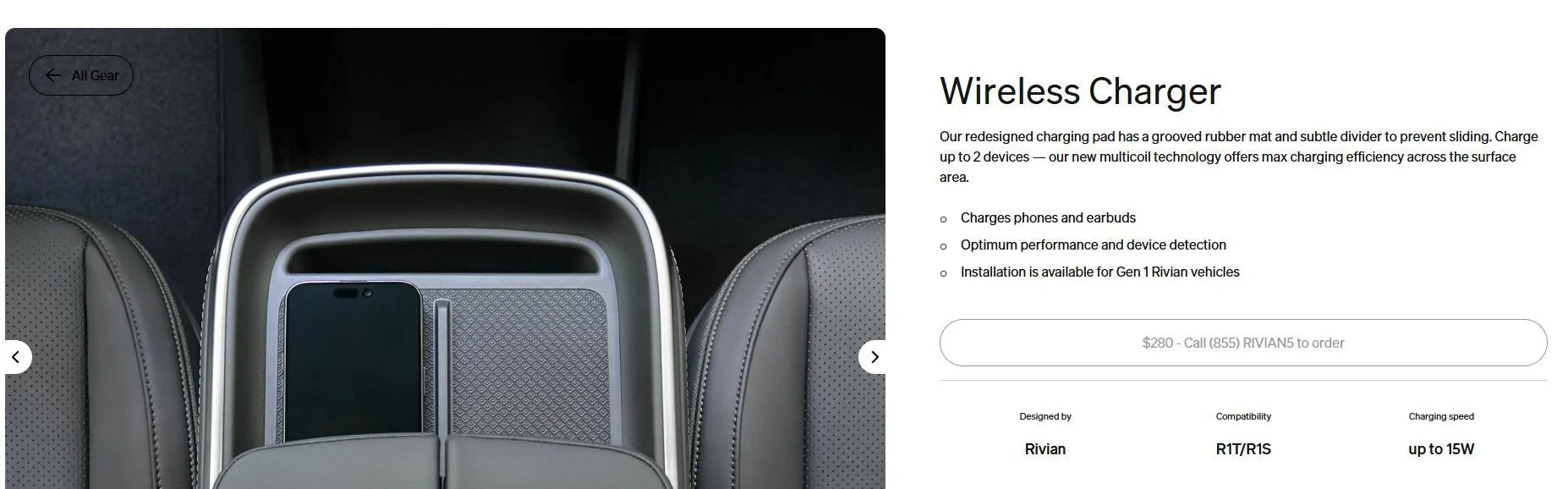 Rivian R1T R1S New G1 Wireless charger 1745523918163-f6
