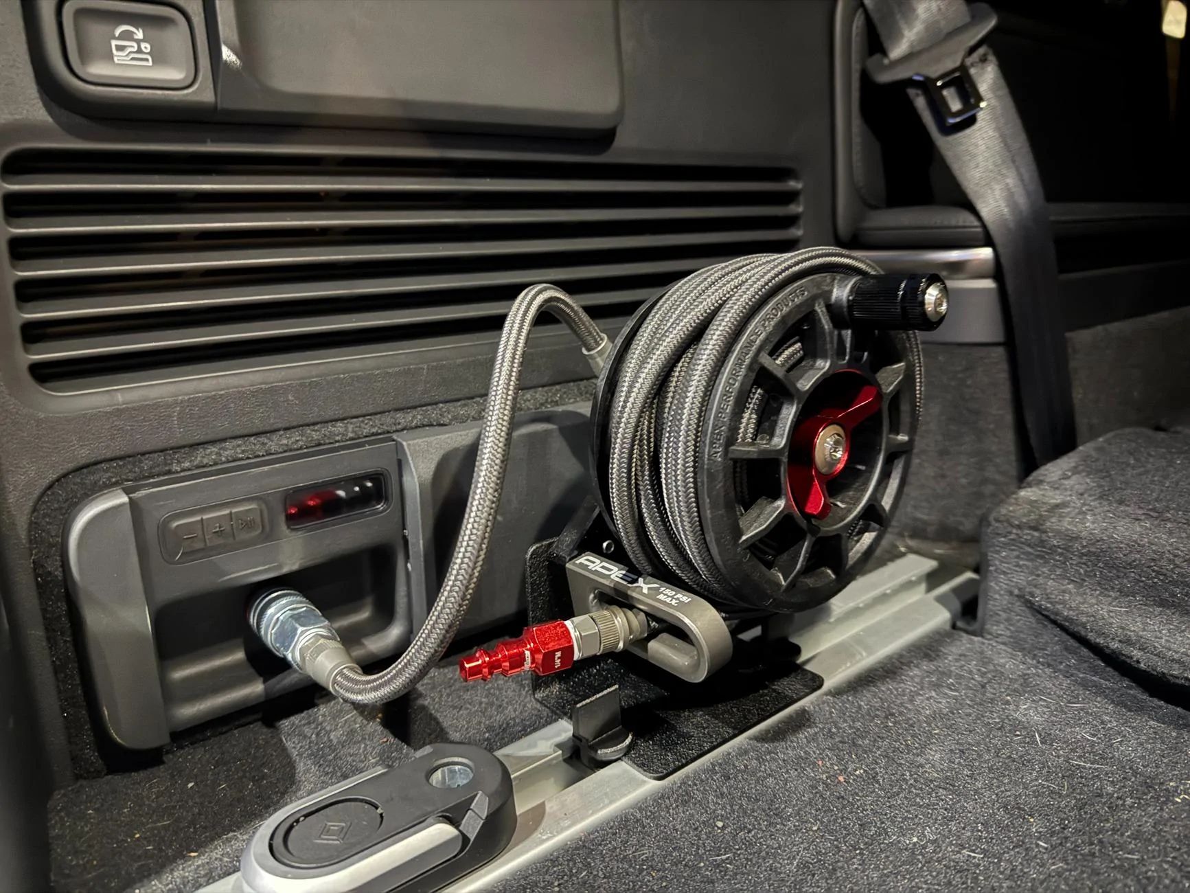 Rivian R1T R1S SoonishEV: Apex CRS Reel Mount for the R1S! 683A2396-E139-4343-9ECE-4772A0F3C16A