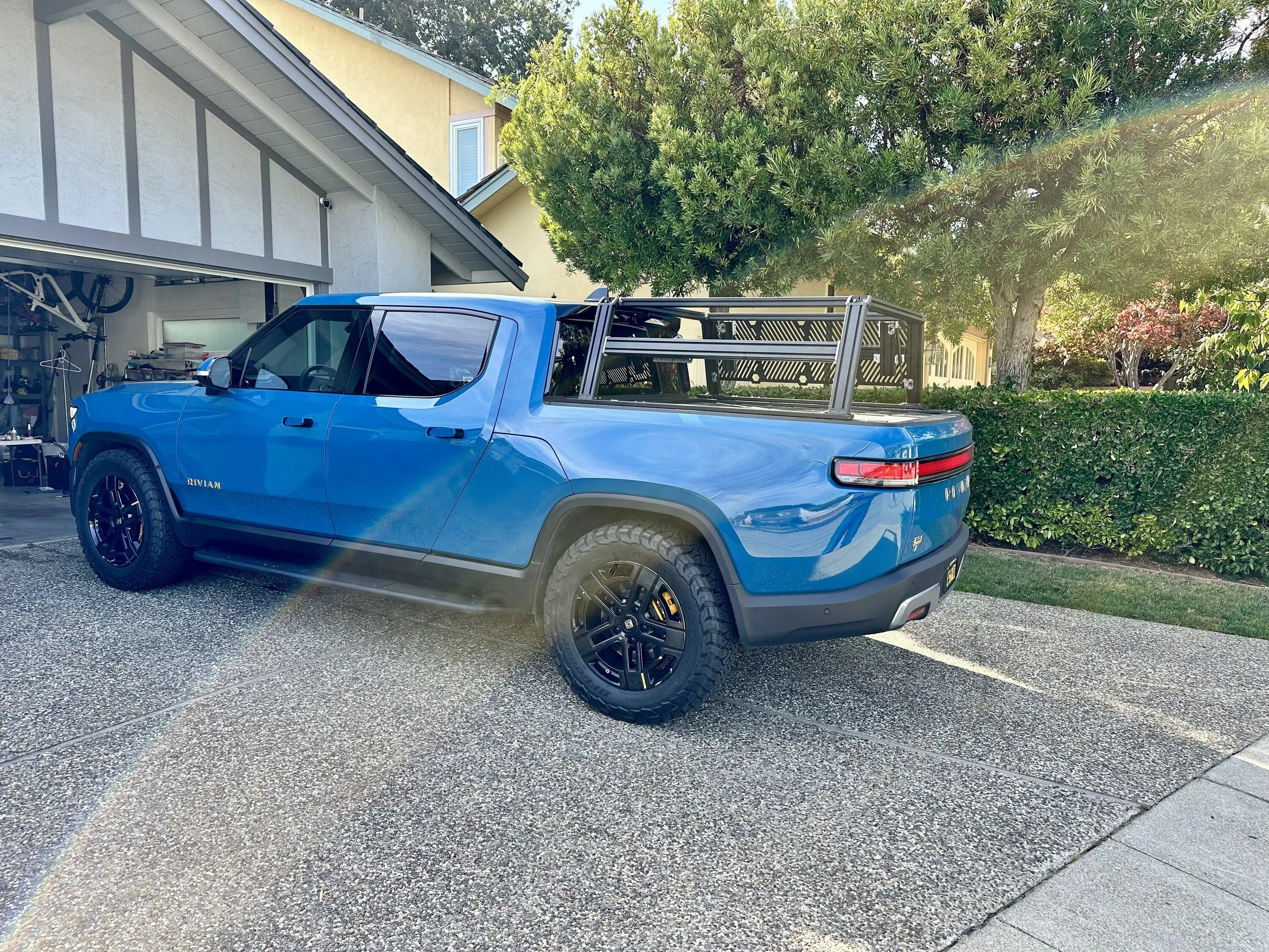Rivian R1T R1S SOLD: Custom 19" Xtrusion Overland rack + bonus Builtright Molle panel, SF Bay Area pickup ONLY, IMG_2442