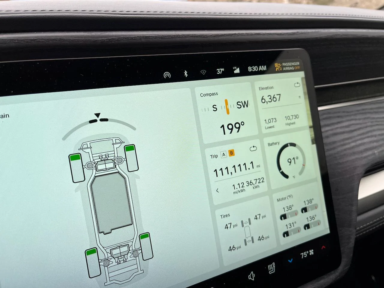 Rivian R1T R1S Lifetime Miles/kWh lifetime efficiency - 1