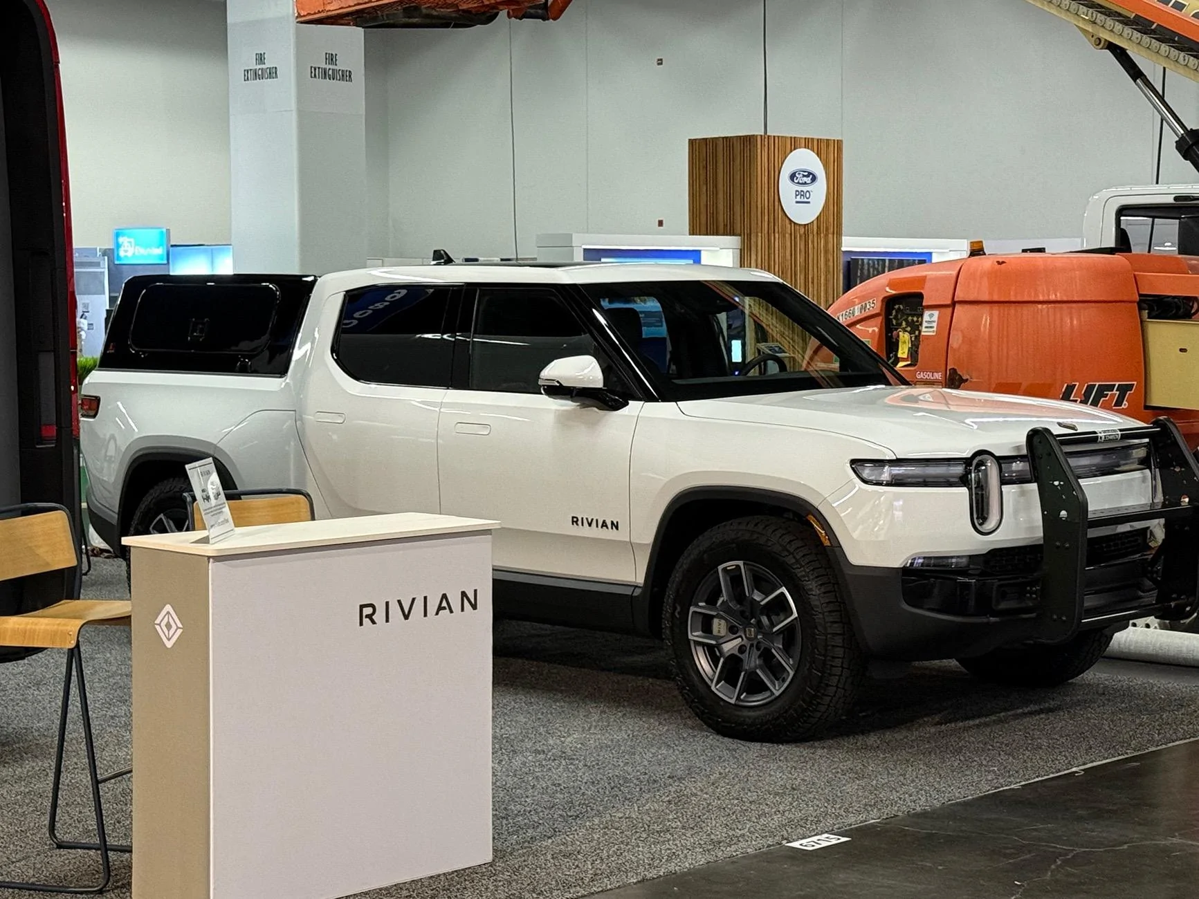 Rivian R1T R1S Rivian Brush Bar and Winch set up IMG_0881