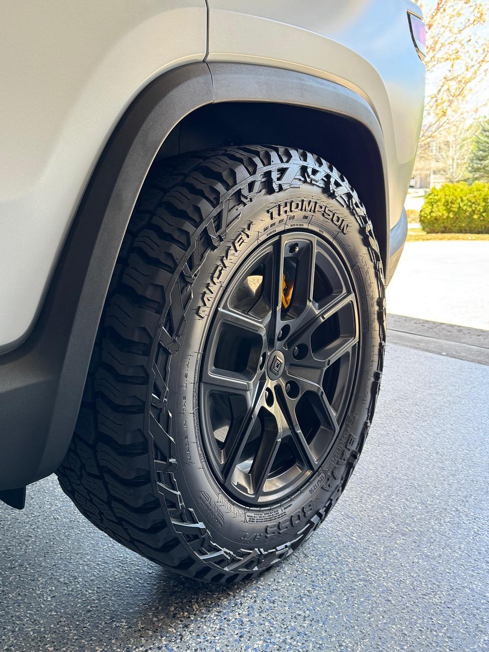 Rivian R1T R1S Mickey Thompson Baja Boss 20" AT Tires Installed -- Like Nebraska, honestly, it's not for everyone... IMG_8880