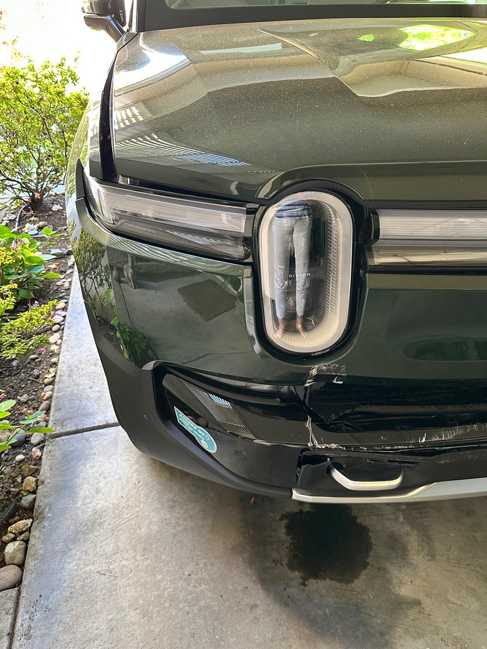 Rivian R1T R1S Coolant Leak After Small Accident IMG_4813