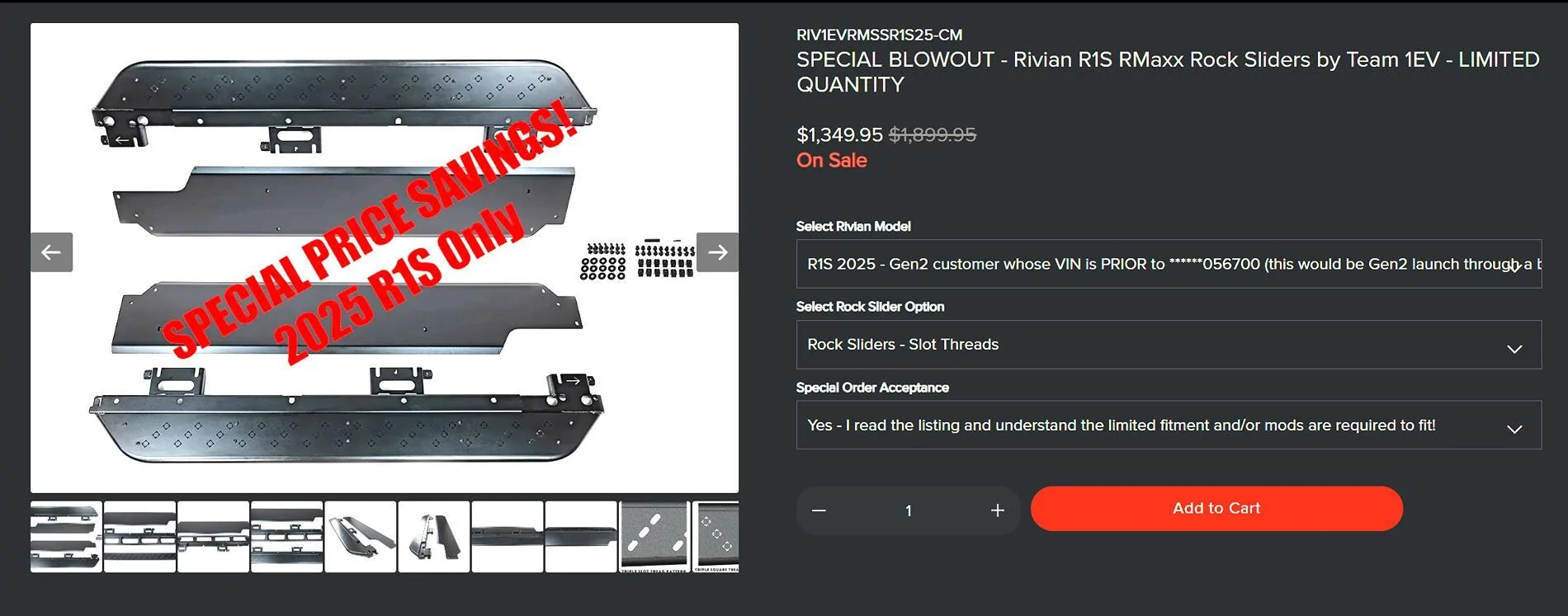 Rivian R1T R1S Recommended Running Boards for 2025 R1S/T 1746131784657-o5
