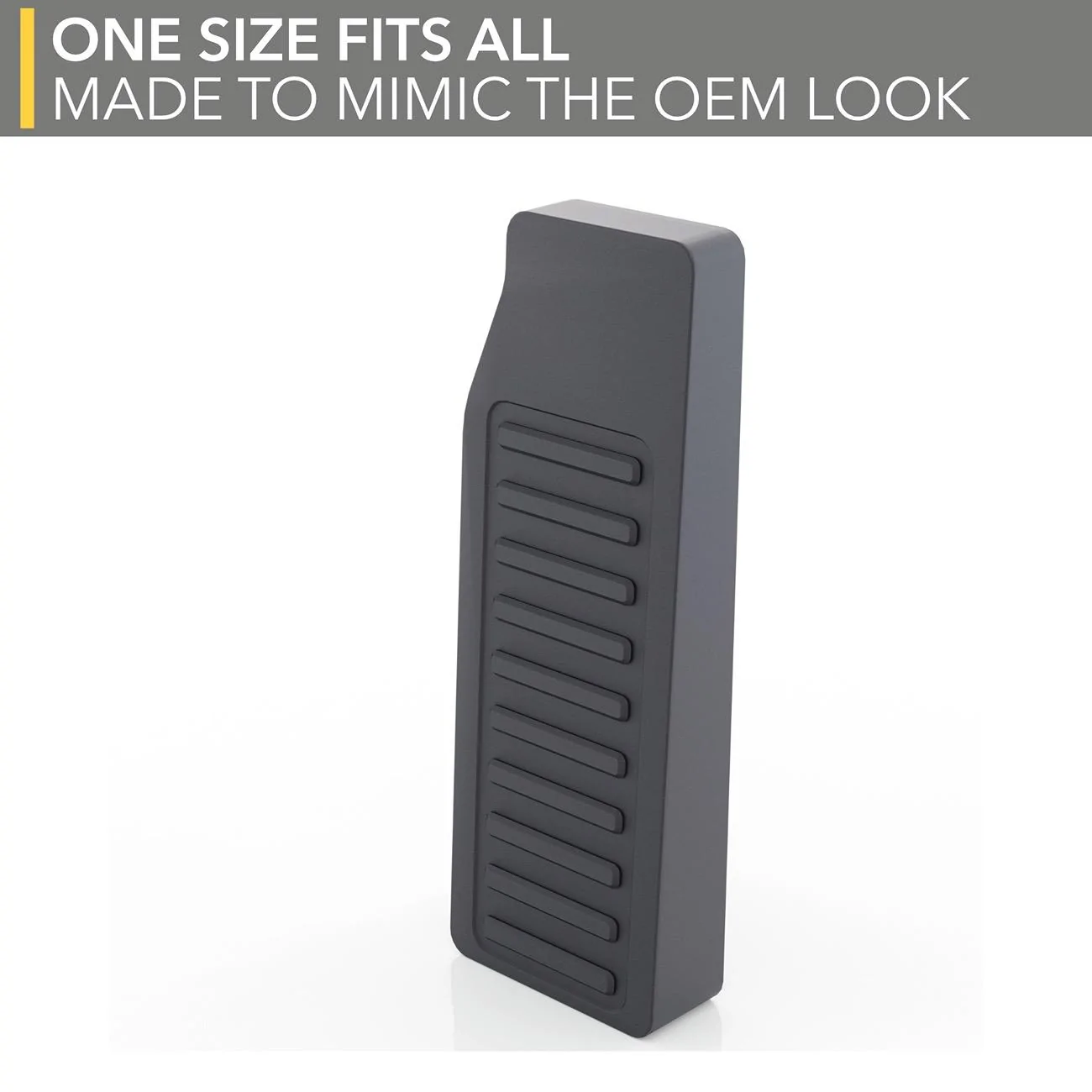 Rivian R1T R1S Dead Pedal Extender / Riser by TWRAPS 4