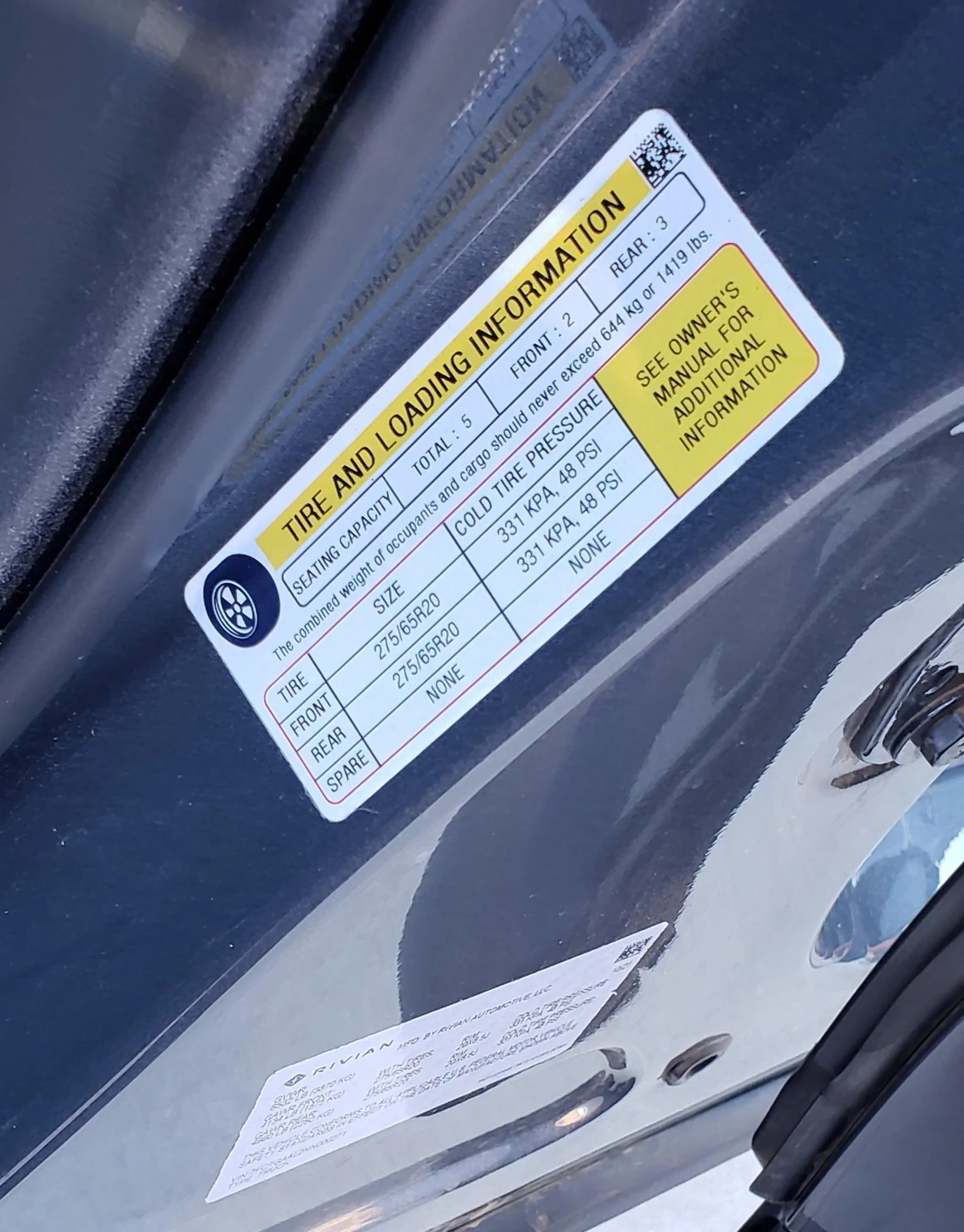Rivian R1T R1S Rivian R1T - My (Owner) First Impressions [Video] Rivian sticker
