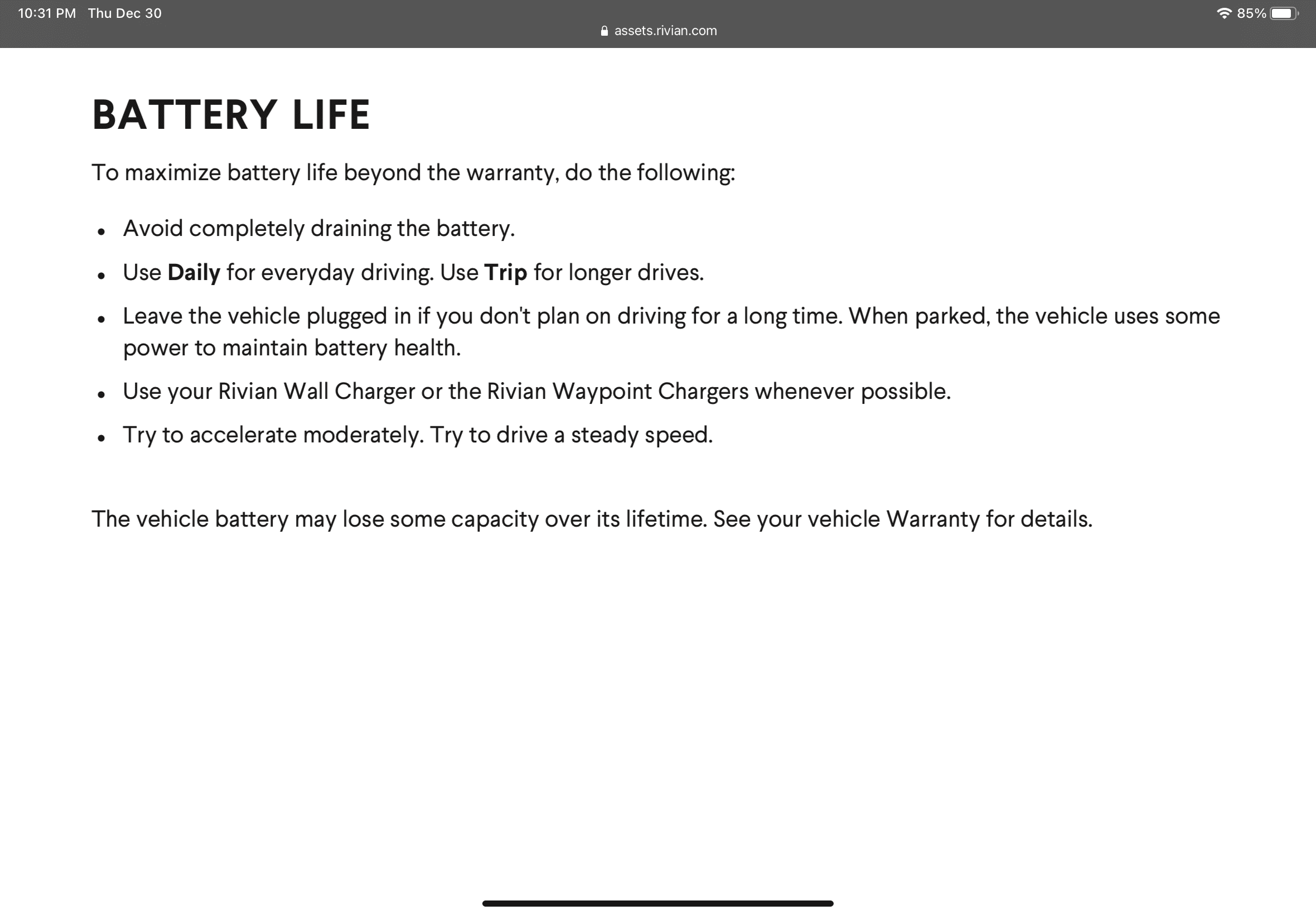 Rivian R1T R1S Beginners' guide to EV charging? D2236FC5-CBE9-4A8D-9D53-BBC492B06D10