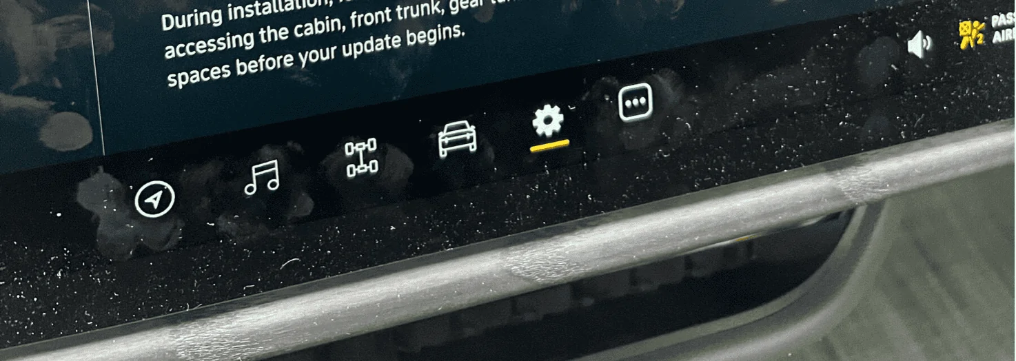 Rivian R1T R1S OTA software update version 2021.49.2 installed - release notes and feedback Screen Shot 2022-01-05 at 9.50.52 AM