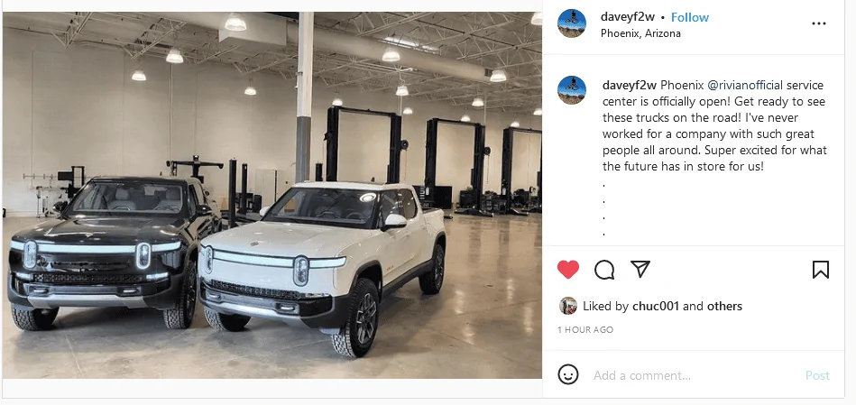 Rivian R1T R1S Real Rivian Photos & Videos 1642195898422