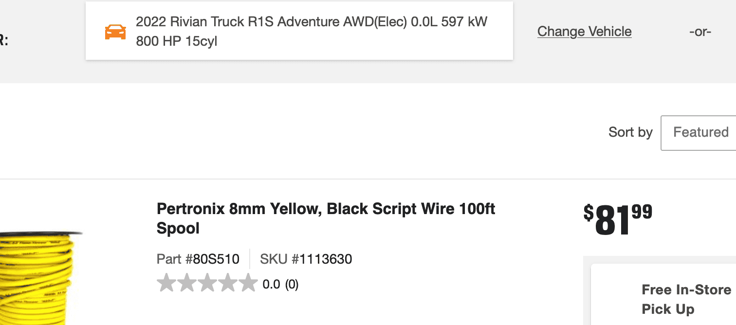 Rivian R1T R1S Tire Rack now lists Rivian R1T / R1S (Wheels now Available too) 1642525243611