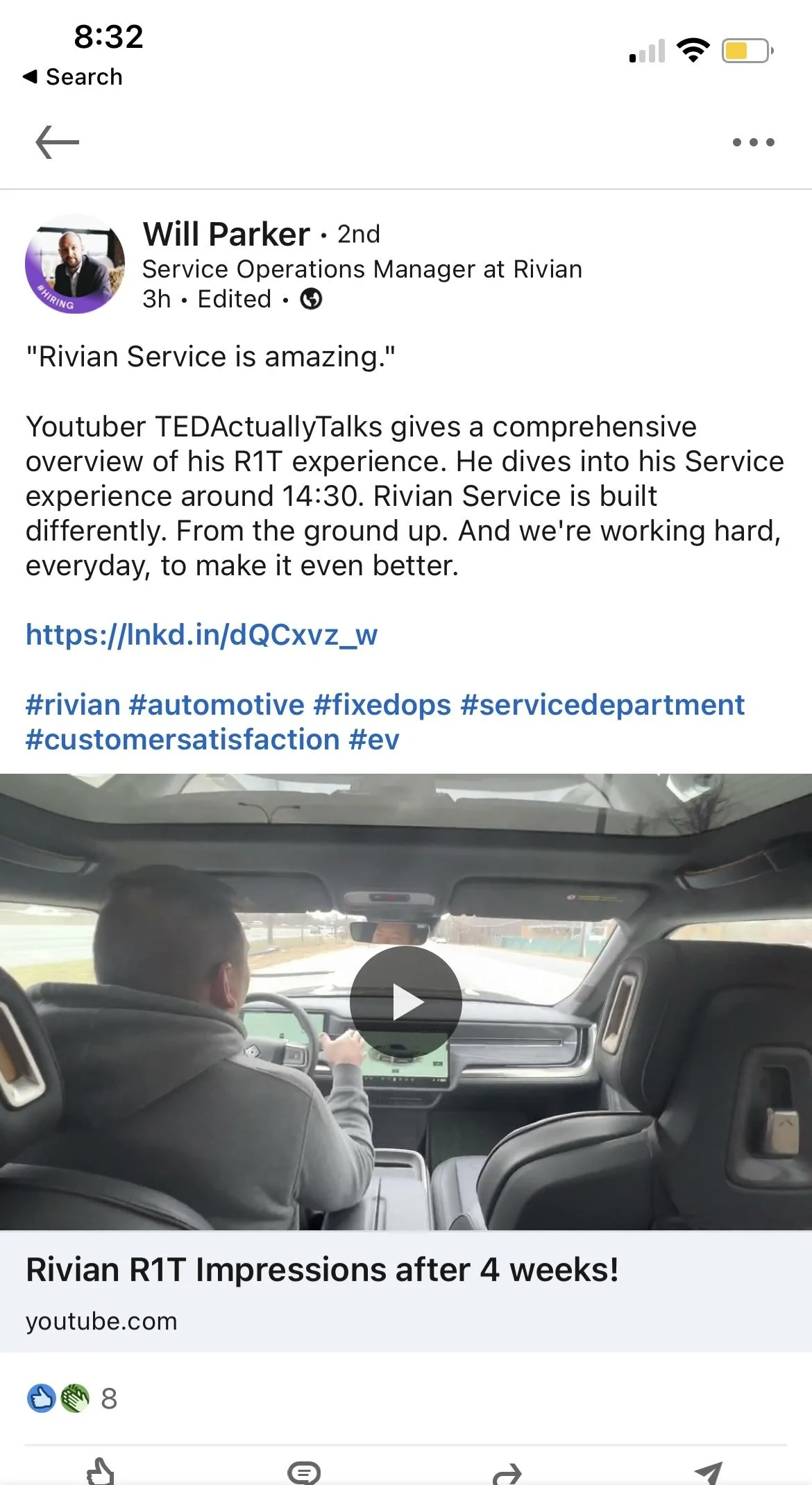 Rivian R1T R1S Video: Rivian R1T [Owner's] Review Impressions After 4 Weeks! 25926EBA-2288-4187-9373-EEFBFA5514F9