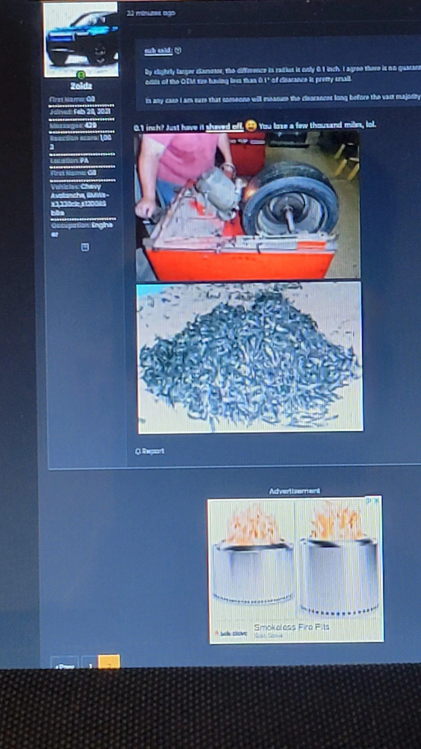 Rivian R1T R1S All Terrain Tires on 22" Wheels? 20220120_195912