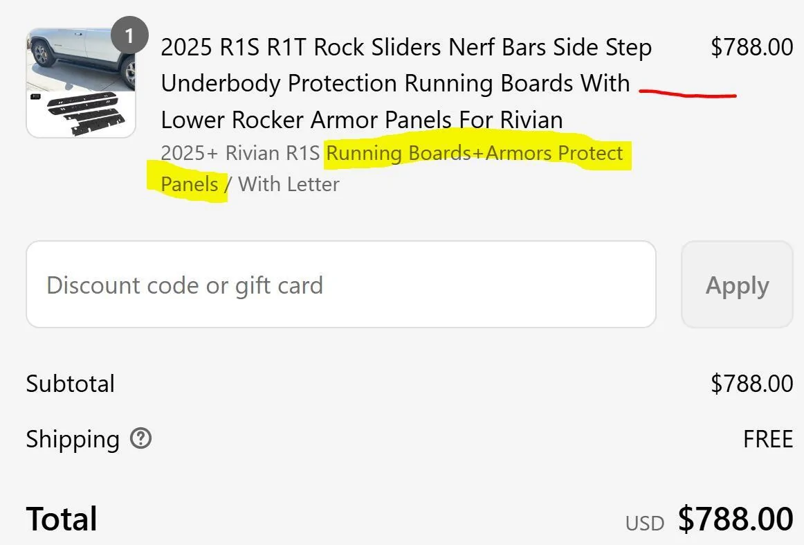 Rivian R1T R1S WARNING!! EVBASE ISSUE 1746377362837-cs