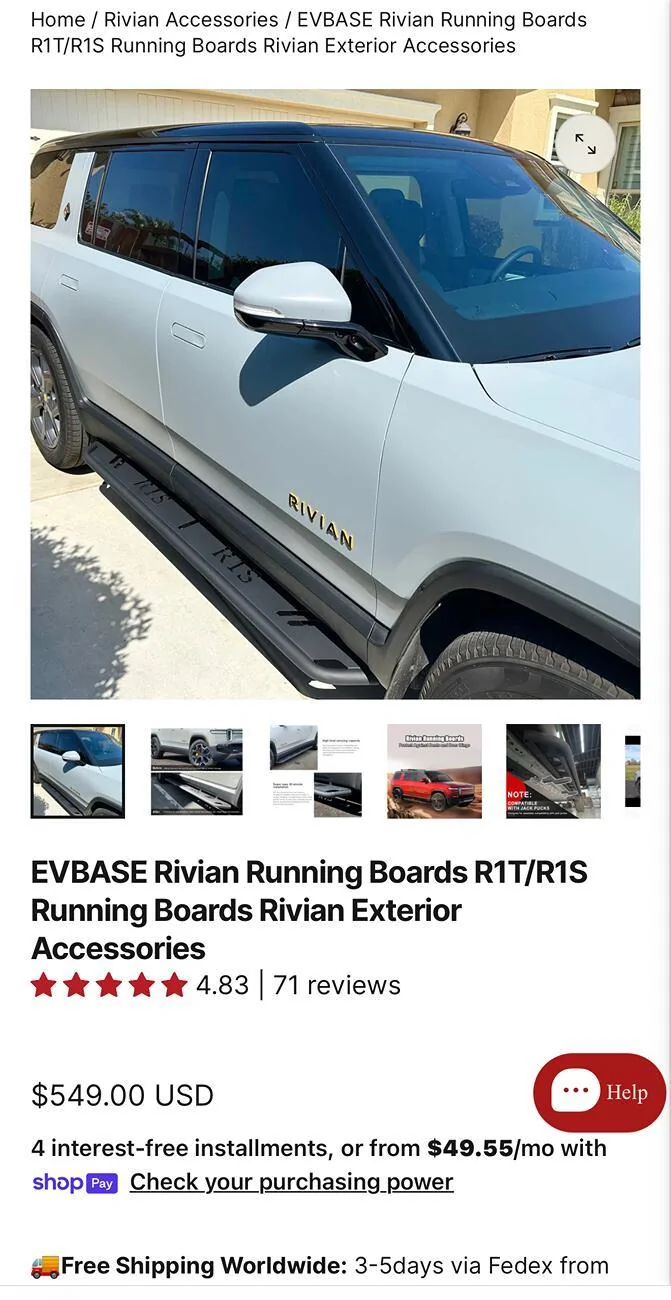 Rivian R1T R1S WARNING!! EVBASE ISSUE 1746412937647-c6