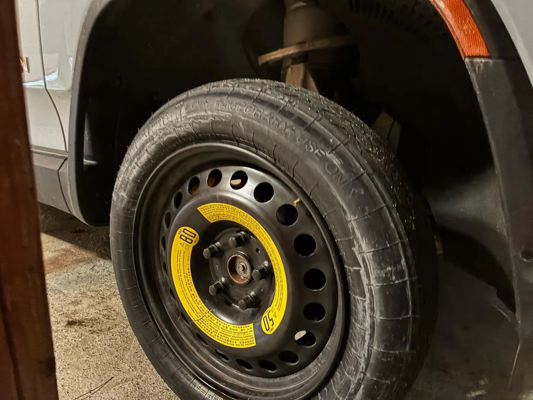 Rivian R1T R1S How many lives does a Rivian Spare tire have? IMG_2861