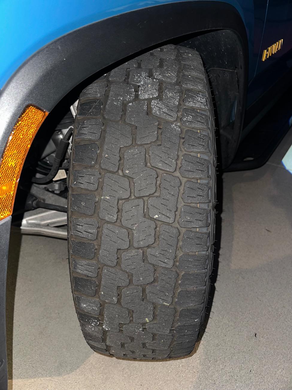 Rivian R1T R1S Front Passenger Tire Wear - replace one or all four? IMG_0086