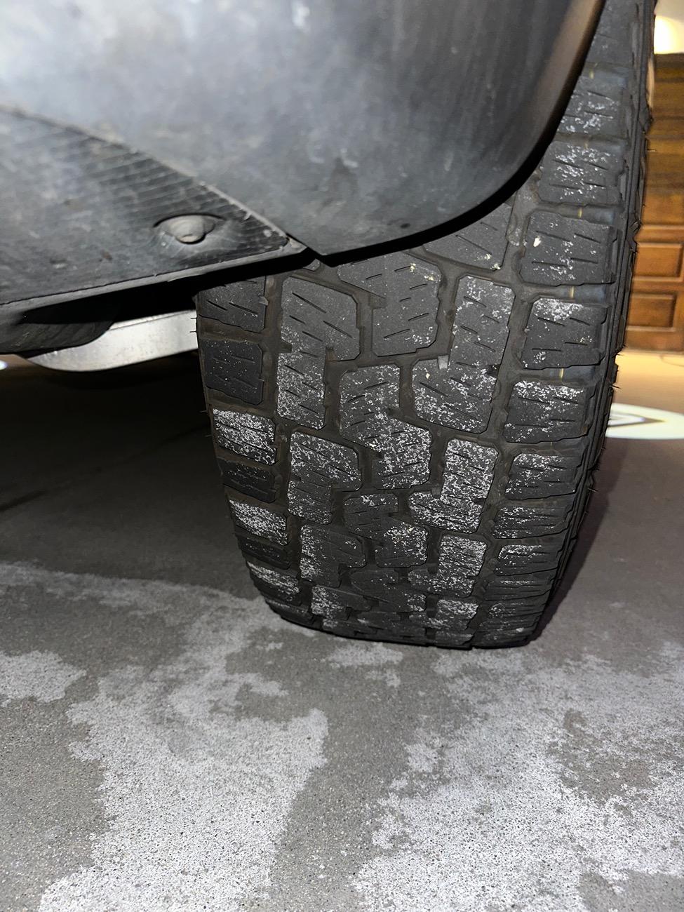 Rivian R1T R1S Front Passenger Tire Wear - replace one or all four? IMG_0088