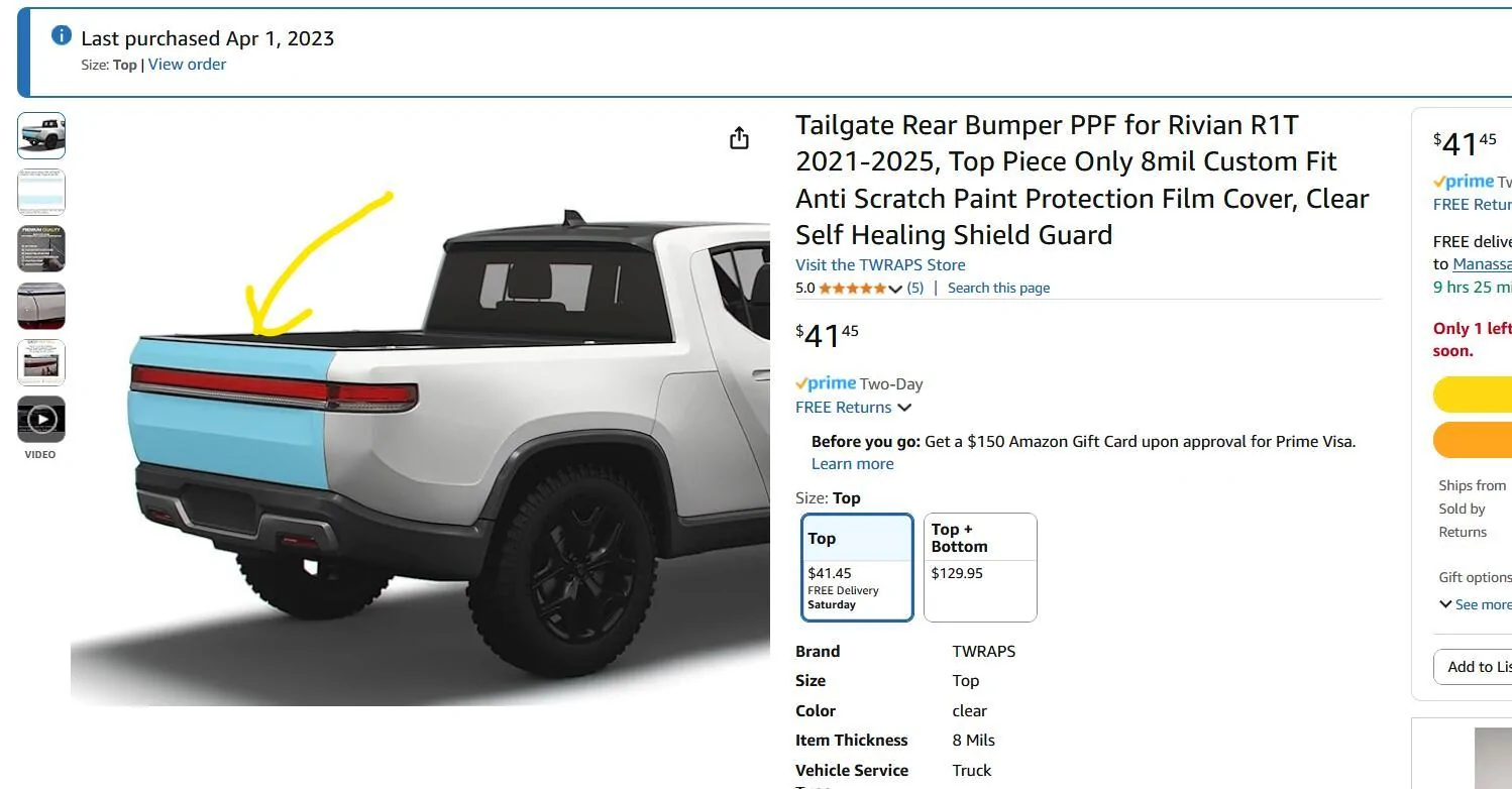 Rivian R1T R1S The R1T tailgate trim is not robust enough IMO 1746729342992-4n