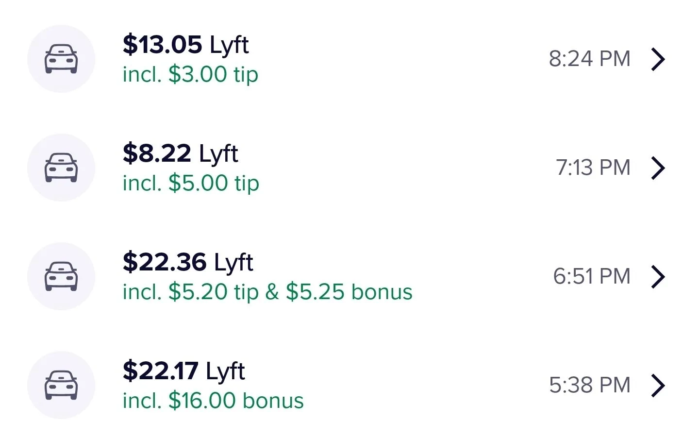 Rivian R1T R1S A night of Lyft driving in Conserve Mode - Stats 🤯 Screenshot_20250510_112350_Lyft Driver