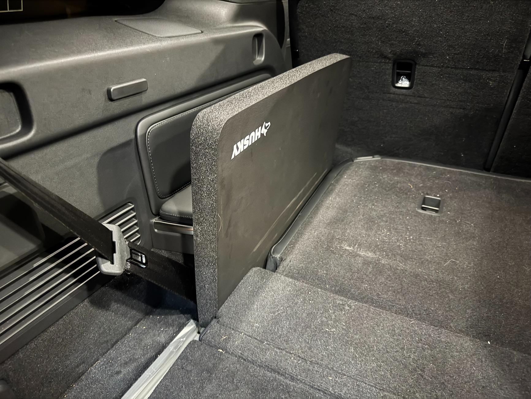 Rivian R1T R1S Third Row Armrest Protection IMG_2502
