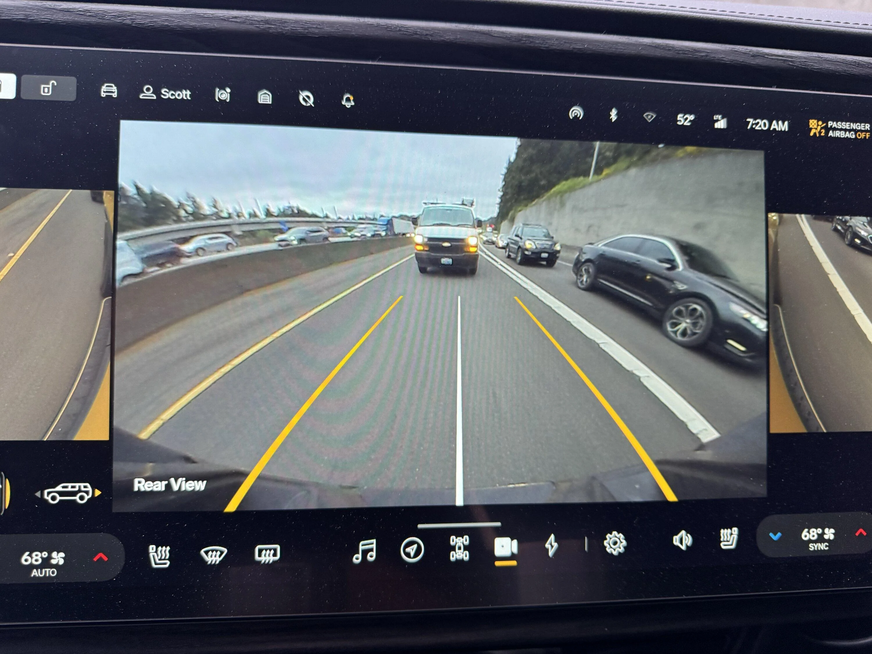 Rivian R1T R1S Rear Camera View Swingaway Relocation IMG_5067