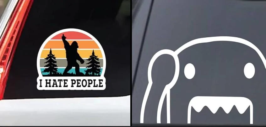 Rivian R1T R1S Stickers - Angry Sasquatch or Domo? IMG_2785